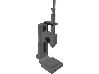 Spring Impact Press 3D Model preview