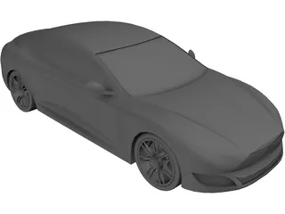 Tesla Model S 3D Model preview