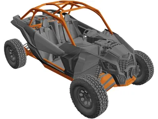 Can Am Maverick (2019) 3D Model preview