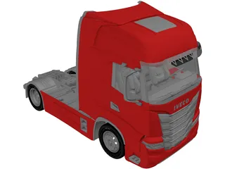 Iveco S-Way (2020) 3D Model preview