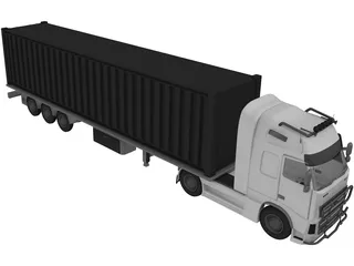 Volvo FH12 3D Model preview