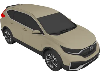 Honda CR-V LX (2021) 3D Model preview