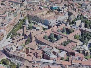 Milan City, Italy (2023) 3D Model preview