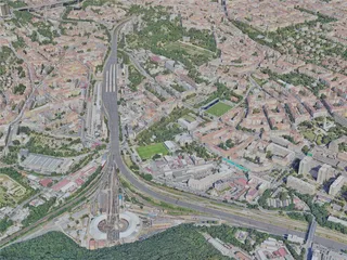 Prague City, Czechia (2023) 3D Model preview