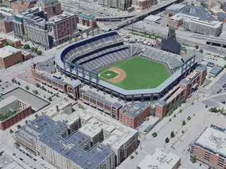 Denver City, CO, USA (2023) 3D Model preview