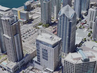 San Diego City, USA (2023) 3D Model preview