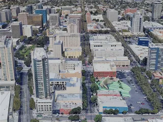San Jose City, USA (2023) 3D Model preview