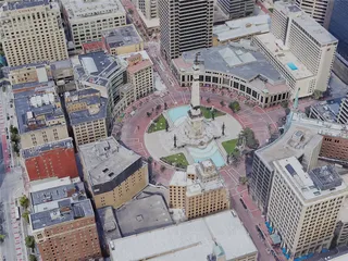 Indianapolis City, IN, USA (2022) 3D Model preview