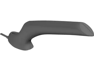 Surgical Cannula 3D Model preview