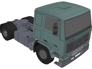 Volvo F-12 3D Model preview