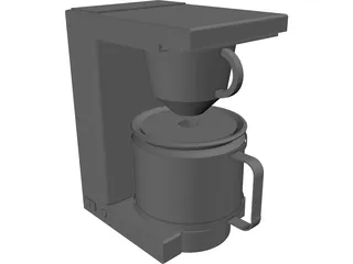 Coffee Machine 3D Model preview
