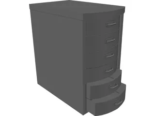 Cabinet 3D Model preview
