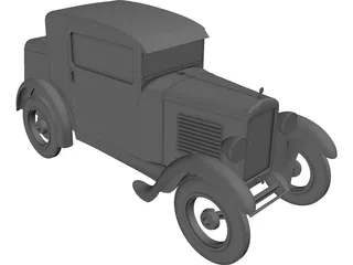 Salmson (1925) 3D Model preview