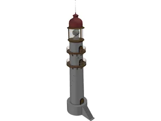 Lighthouse 3D Model preview