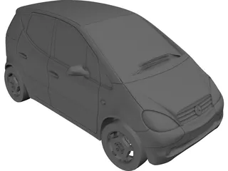 Mercedes-Benz A-class 3D Model preview