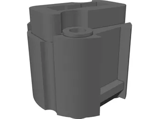 G9 Socket for Lamps 3D Model preview