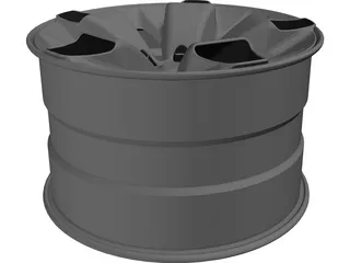 Rim Concept 3D Model preview