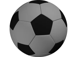 Soccer Ball 3D Model preview