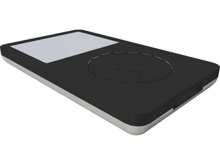 Apple iPod Classic (5th gen) 3D Model preview