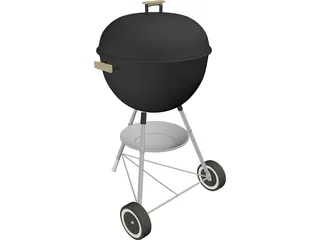 Grill Webber 3D Model preview