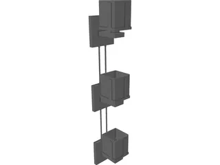 Lamp Classic 3D Model preview