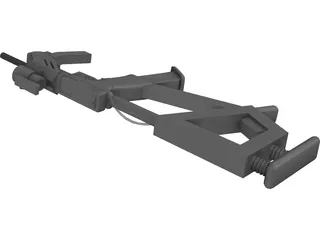 Glock AM4 3D Model preview