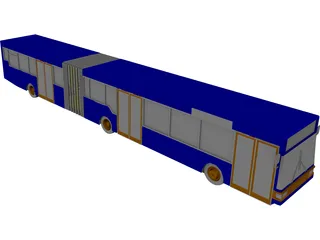 MAN Bus NG272 3D Model preview