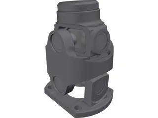 Doble Cardan Joint 3D Model preview