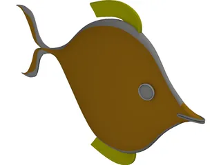 Fish 3D Model preview