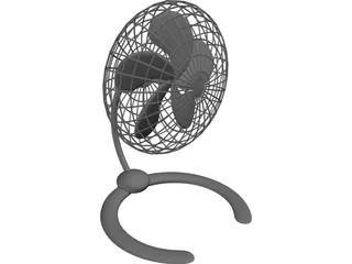 Fan 3D Model preview