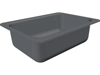 Kitchen Sink 3D Model preview