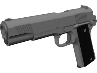 M1911A1 3D Model preview