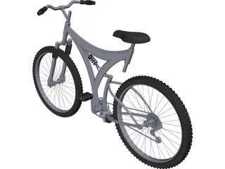 Bike Mountain 3D Model preview