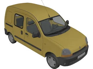 Renault Kangoo 3D Model preview