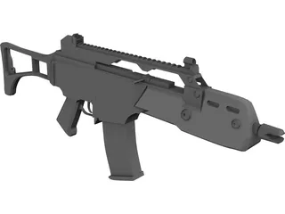 Heckler&Koch G36C 3D Model preview