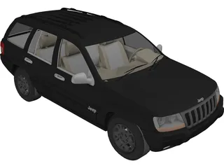Jeep Grand Cherokee 3D Model preview