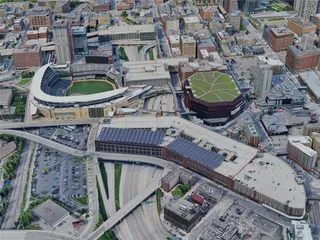 Minneapolis City, USA (2023) 3D Model preview
