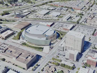 Tulsa City, USA (2023) 3D Model preview