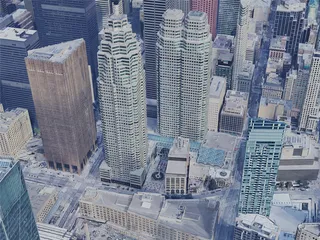 Toronto City, Canada (2022) 3D Model preview