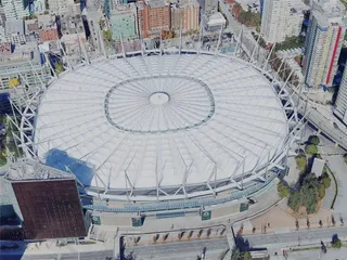 Vancouver City, Canada (2023) 3D Model preview