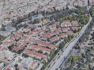 Athens City, Greece (2023) 3D Model preview