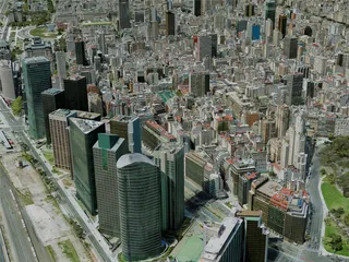 Buenos Aires City, Argentina (2021) 3D Model preview