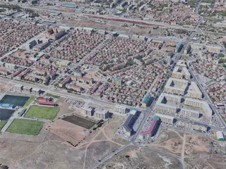 Podgorica City, Montenegro (2023) 3D Model preview