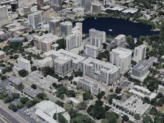 Orlando City, USA (2023) 3D Model preview