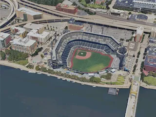 Pittsburgh City, USA (2023) 3D Model preview