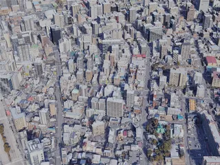 Nagoya City, Japan (2023) 3D Model preview