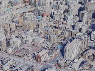 Chiba City, Japan (2023) 3D Model preview