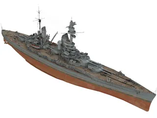 SMS Konig 3D Model preview