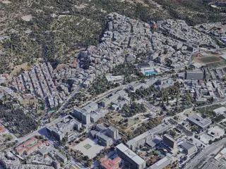 Thessaloniki City, Greece (2022) 3D Model preview