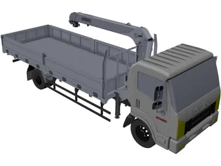 Isuzu FRR90NE4 3D Model preview